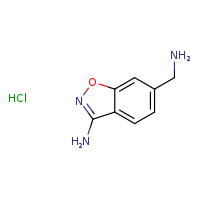 6-(aminomethyl)-1,2-benzoxazol-3-amine hydrochloride