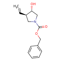benzyl (3R,4S)-3-ethenyl-4-hydroxypyrrolidine-1-carboxylate