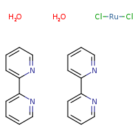 bis(bipyridyl) dichlororuthenium dihydrate