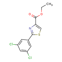 ethyl 2-(3,5-dichlorophenyl)-1,3-thiazole-4-carboxylate