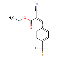 ethyl 2-cyano-3-[4-(trifluoromethyl)phenyl]prop-2-enoate