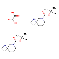 oxalic acid; bis(tert-butyl 1,6-diazaspiro[3.5]nonane-6-carboxylate)