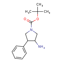 tert-butyl 3-amino-4-phenylpyrrolidine-1-carboxylate