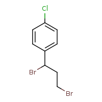 1-chloro-4-(1,3-dibromopropyl)benzene