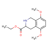 ethyl 5,8-dimethoxy-1,2,3,4-tetrahydroisoquinoline-3-carboxylate
