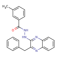 N'-(3-benzylquinoxalin-2-yl)-3-methylbenzohydrazide