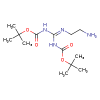 tert-butyl N-{[(2-aminoethyl)imino][(tert-butoxycarbonyl)amino]methyl}carbamate