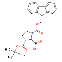 1-(tert-butoxycarbonyl)-3-[(9H-fluoren-9-ylmethoxy)carbonyl]imidazolidine-2-carboxylic acid