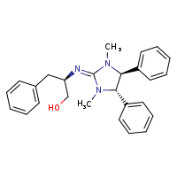 (2R)-2-{[(4S,5S)-1,3-dimethyl-4,5-diphenylimidazolidin-2-ylidene]amino}-3-phenylpropan-1-ol