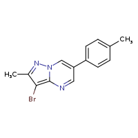 3-bromo-2-methyl-6-(4-methylphenyl)pyrazolo[1,5-a]pyrimidine