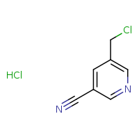 5-(chloromethyl)pyridine-3-carbonitrile hydrochloride