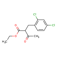ethyl 2-[(2,4-dichlorophenyl)methyl]-3-oxobutanoate