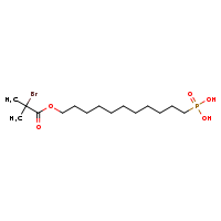 11-[(2-bromo-2-methylpropanoyl)oxy]undecylphosphonic acid