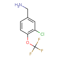 1-[3-chloro-4-(trifluoromethoxy)phenyl]methanamine