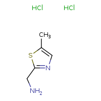 1-(5-methyl-1,3-thiazol-2-yl)methanamine dihydrochloride