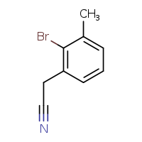 2-(2-bromo-3-methylphenyl)acetonitrile