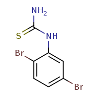 2,5-dibromophenylthiourea