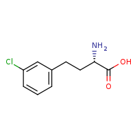 (2S)-2-amino-4-(3-chlorophenyl)butanoic acid
