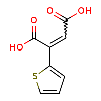 2-(thiophen-2-yl)but-2-enedioic acid