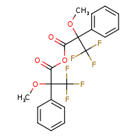 3,3,3-trifluoro-2-methoxy-2-phenylpropanoyl 3,3,3-trifluoro-2-methoxy-2-phenylpropanoate