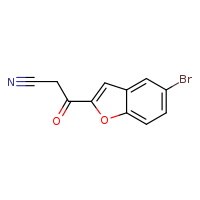 3-(5-bromo-1-benzofuran-2-yl)-3-oxopropanenitrile