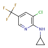 3-chloro-N-cyclopropyl-5-(trifluoromethyl)pyridin-2-amine