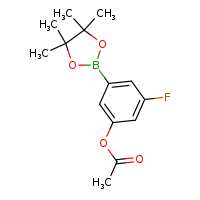 3-fluoro-5-(4,4,5,5-tetramethyl-1,3,2-dioxaborolan-2-yl)phenyl acetate