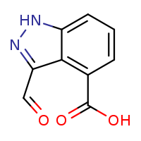 3-formyl-1H-indazole-4-carboxylic acid