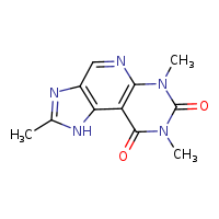 4,10,12-trimethyl-3,5,8,10,12-pentaazatricyclo[7.4.0.0²,?]trideca-1(9),2(6),4,7-tetraene-11,13-dione