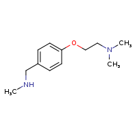 ({4-[2-(dimethylamino)ethoxy]phenyl}methyl)(methyl)amine