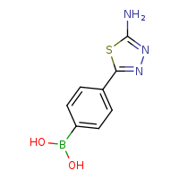 4-(5-amino-1,3,4-thiadiazol-2-yl)phenylboronic acid