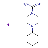 4-cyclohexylpiperazine-1-carboximidamide hydroiodide