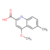 4-methoxy-6-methylquinoline-2-carboxylic acid