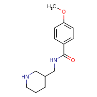 4-methoxy-N-(piperidin-3-ylmethyl)benzamide
