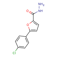 5-(4-chlorophenyl)furan-2-carbohydrazide
