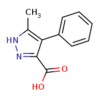 5-methyl-4-phenyl-1H-pyrazole-3-carboxylic acid