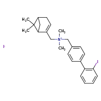 ({6,6-dimethylbicyclo[3.1.1]hept-2-en-2-yl}methyl)({2'-iodo-[1,1'-biphenyl]-4-yl}methyl)dimethylazanium iodide