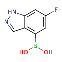 6-fluoro-1H-indazol-4-ylboronic acid