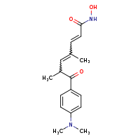 7-[4-(dimethylamino)phenyl]-N-hydroxy-4,6-dimethyl-7-oxohepta-2,4-dienamide