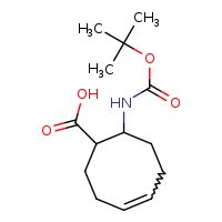 8-[(tert-butoxycarbonyl)amino]cyclooct-4-ene-1-carboxylic acid