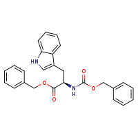 benzyl (2R)-2-{[(benzyloxy)carbonyl]amino}-3-(1H-indol-3-yl)propanoate