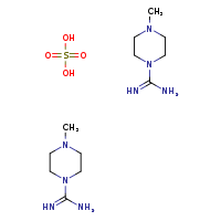 bis(4-methylpiperazine-1-carboximidamide); sulfuric acid