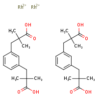 bis(?²-rhodium(2+)) bis(3-[3-(2-carboxy-2,2-dimethylethyl)phenyl]-2,2-dimethylpropanoic acid)