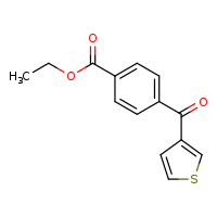 ethyl 4-(thiophene-3-carbonyl)benzoate