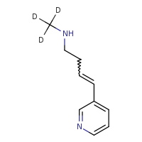 (²H?)methyl[(3E)-4-(pyridin-3-yl)but-3-en-1-yl]amine
