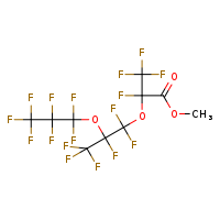 methyl 2,3,3,3-tetrafluoro-2-[1,1,2,3,3,3-hexafluoro-2-(1,1,2,2,3,3,3-heptafluoropropoxy)propoxy]propanoate