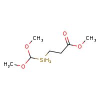 methyl 3-[(dimethoxymethyl)silyl]propanoate