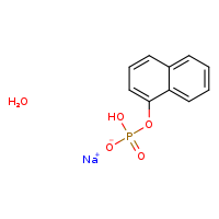 sodium hydrate naphthalen-1-yl hydrogen phosphate