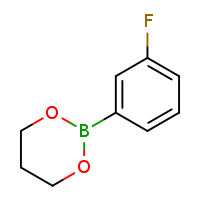 2-(3-fluorophenyl)-1,3,2-dioxaborinane