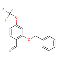 2-(benzyloxy)-4-(trifluoromethoxy)benzaldehyde